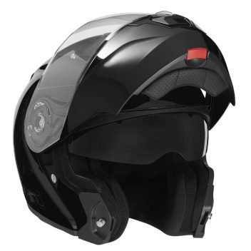 NOX PREMIUM Flip up helmet GENIUS Shiny black