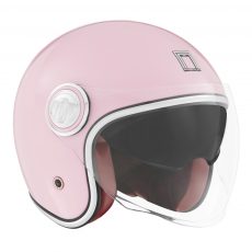 NOX PREMIUM Jet helmet HERITAGE pastel pink